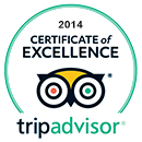 2014 Certificate of Excellence - TripAdvisor